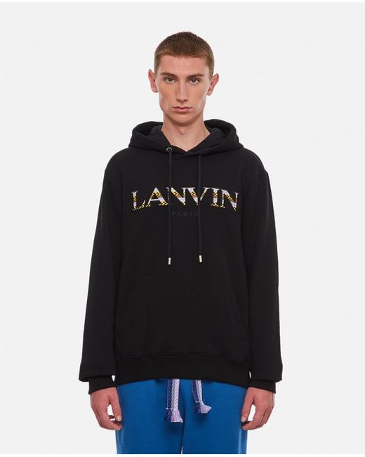 Lanvin Cotton Hoodie Sweatshirt S