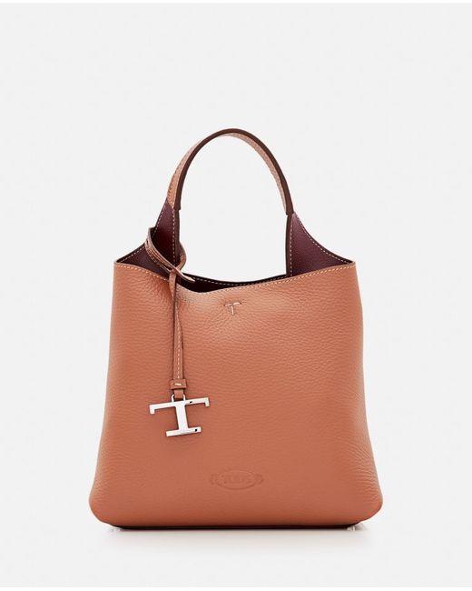 Tod's Mini Leather Shopping Bag TU