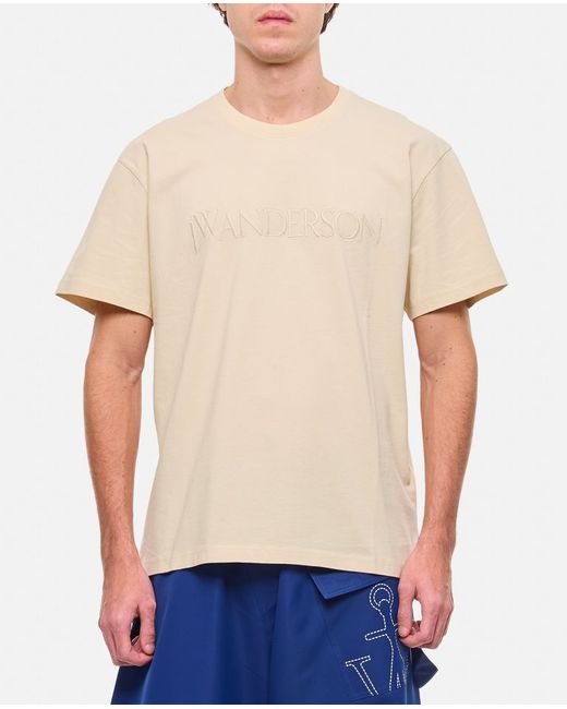 J.W.Anderson Logo Embroidery T-shirt M