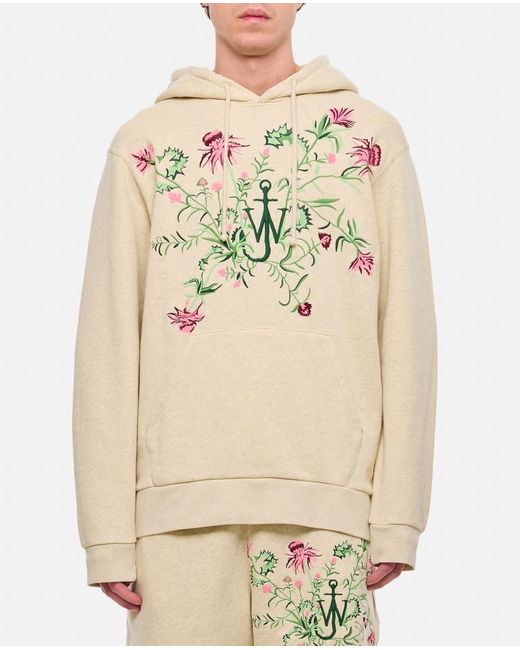 J.W.Anderson Pol Thistle Embroidery Hoodie M