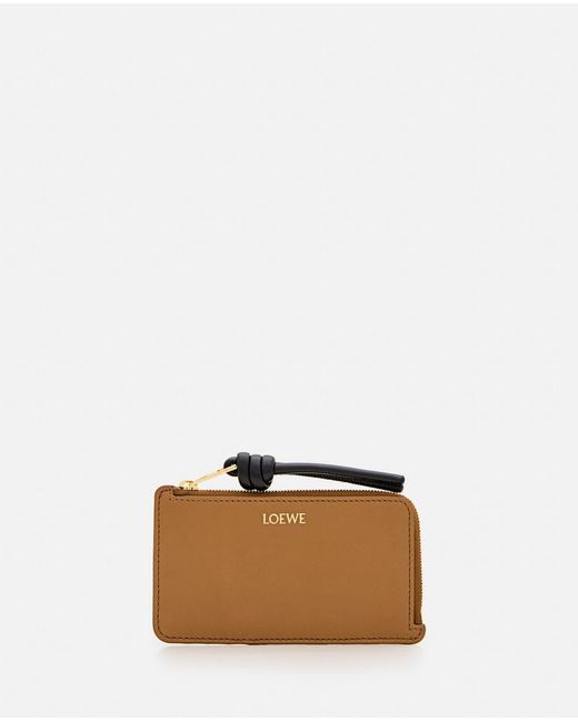 Loewe Knot Coin Leather Cardholder TU