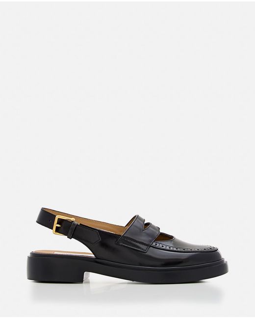 Thom Browne Cut Out Slingback Penny Loafer 38 5