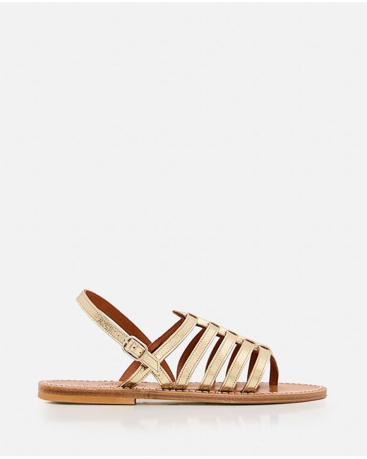 K. Jacques Homere Leather Sandals 37