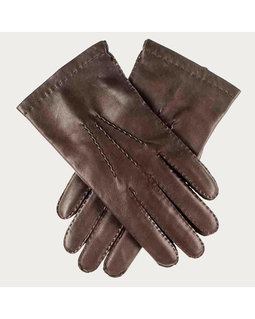 Black.co.uk Hand Stitched Cashmere Lined Leather Gloves