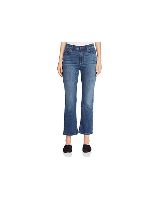 Eileen Fisher Cropped Bootcut Jeans in