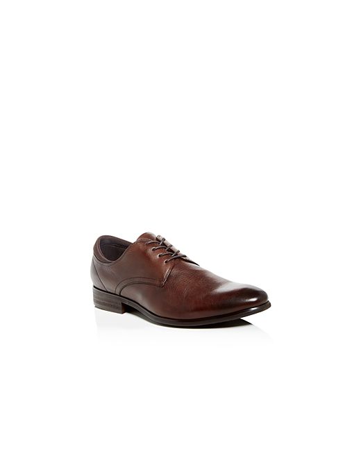 Kenneth Cole Levin Leather Plain-Toe Oxfords