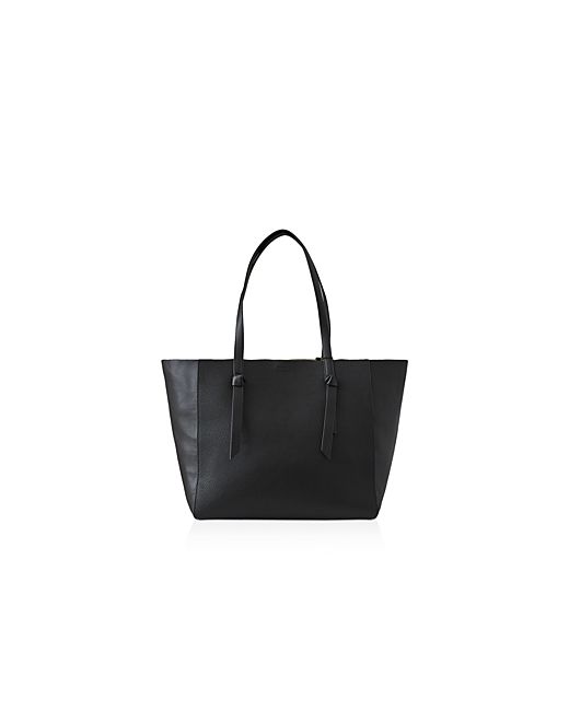 Reiss Kate Knotted Leather Tote