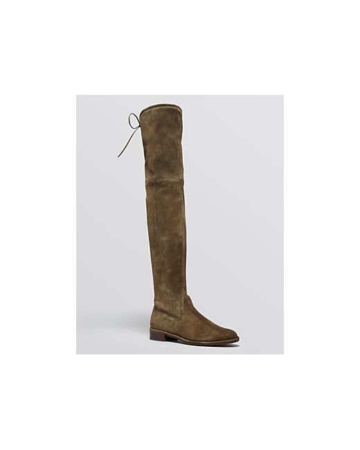 Stuart Weitzman Flat Over The Knee Boots Lowland Stretch
