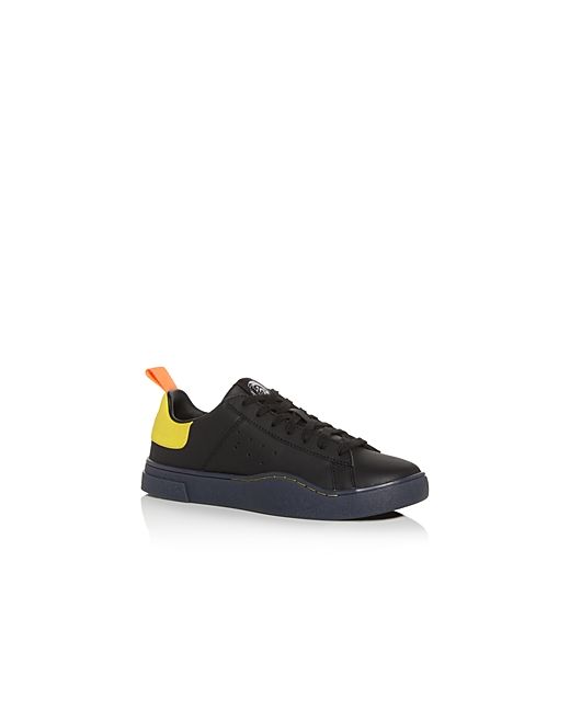 Diesel S-Clever Leather Low-Top Sneakers