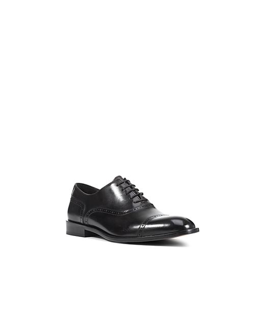 Geox Saymore Leather Cap-Toe Oxfords
