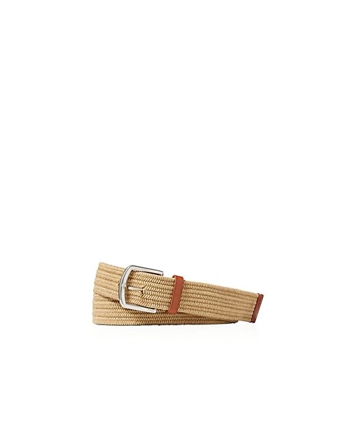 Polo Ralph Lauren Ralph Lauren Leather-Trimmed Braided Belt