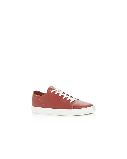 Harrys Of London Pursuit Milled Leather Low-Top Sneakers