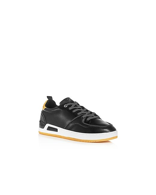 Snkr Project Lafayette Leather Low-Top Sneakers