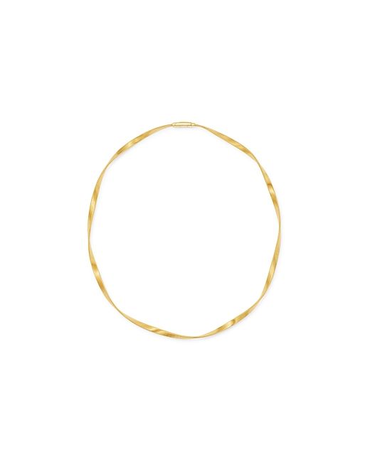 Marco Bicego 18K Yellow Marrakech Twisted Collar Necklace 16.5