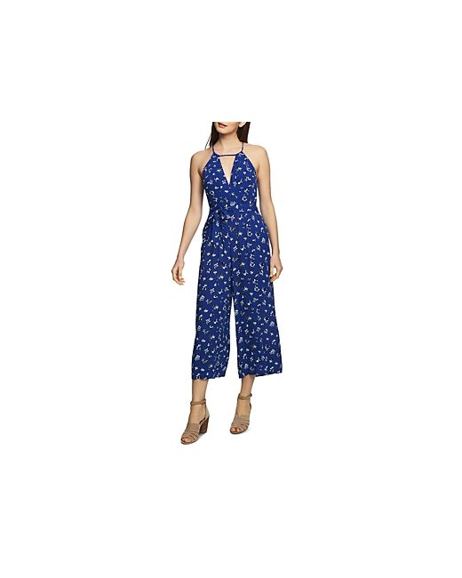 1.State Sleeveless Floral-Print Jumpsuit