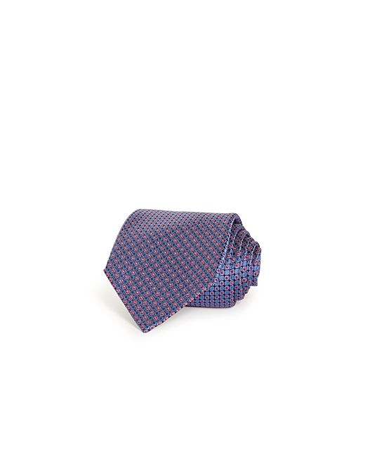 Armani Neat Grid Silk Wide Tie
