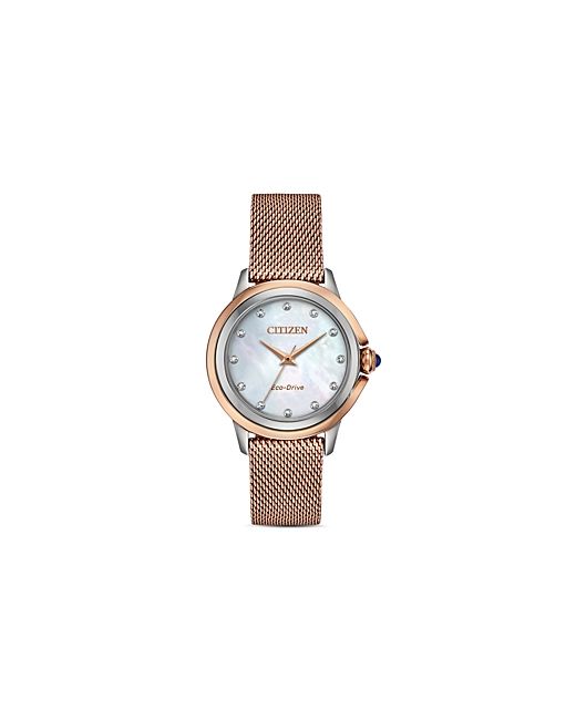 Citizen Ceci Diamond Mother-of-Pearl Dial Watch 32mm