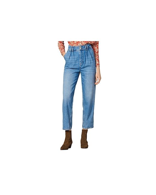Sandro Pearline Straight Jeans in