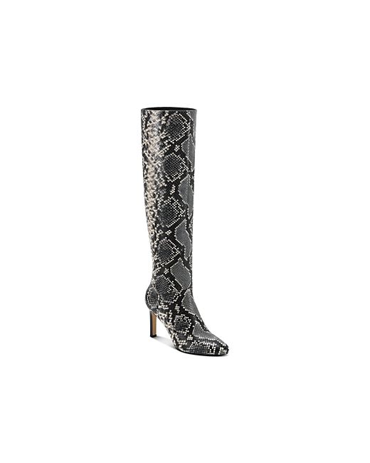 Marc Fisher LTD Ltd. Zadia Snake-Embossed High-Heel Boots