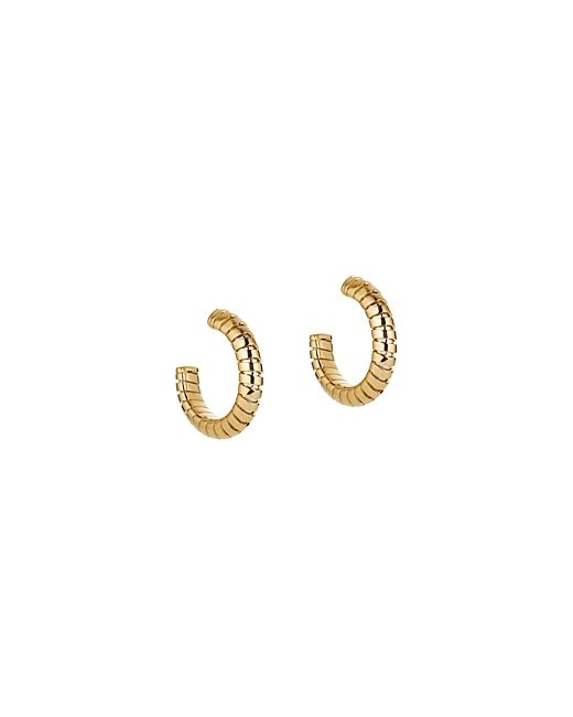 Marina B 18K Yellow Trisolina Hoop Earrings