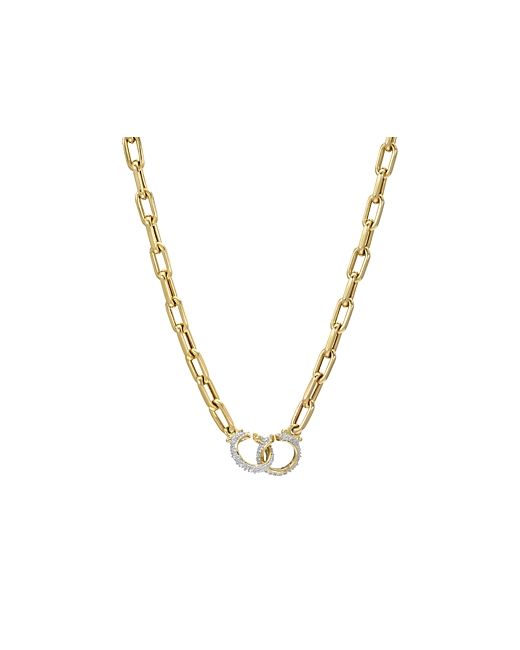 Zoe Lev 14K Yellow Gold Diamond Chain Necklace 18