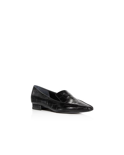 Sigerson Morrison Calida Pointed Square Toe Loafers