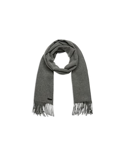 The Kooples Textured Fringed Scarf