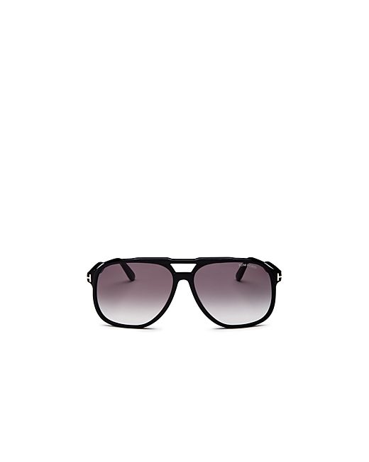Tom Ford Raoul Brow Bar Aviator Sunglasses 62mm