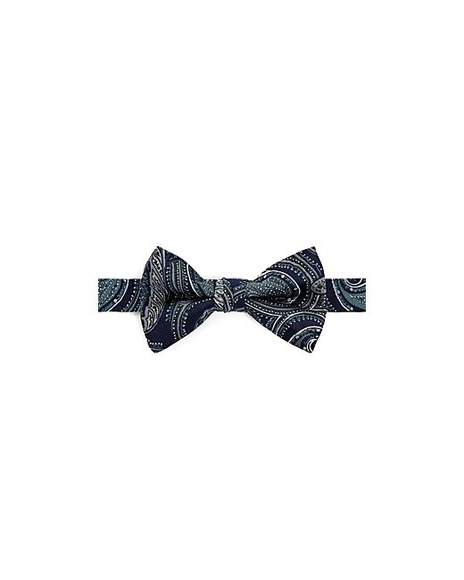 Ted Baker Silk Paisley Print Bow Tie