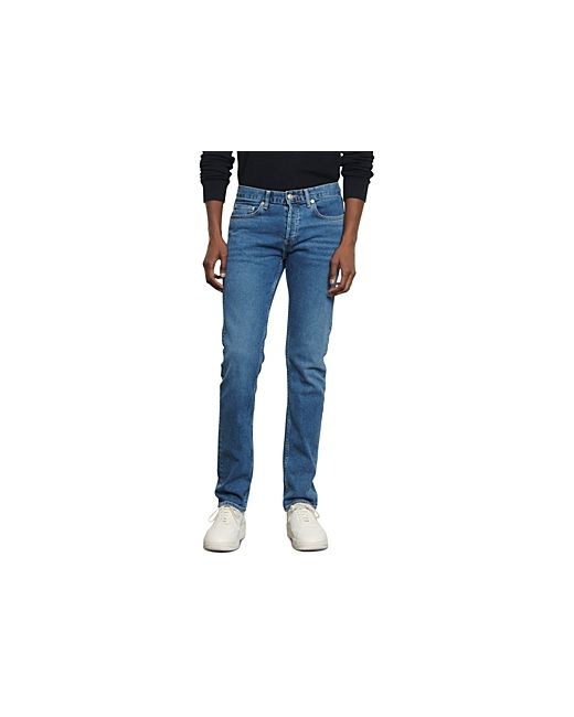 Sandro Washed Slim Fit Jeans in