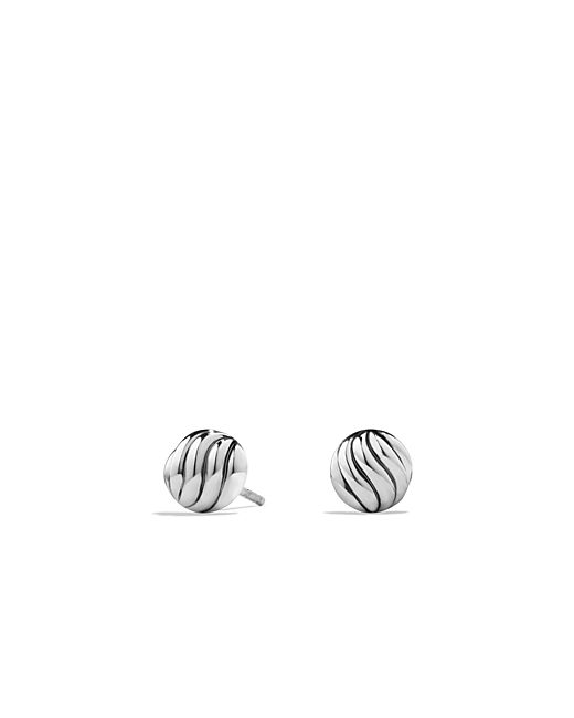 David Yurman Sculpted Cable Earrings in Sterling