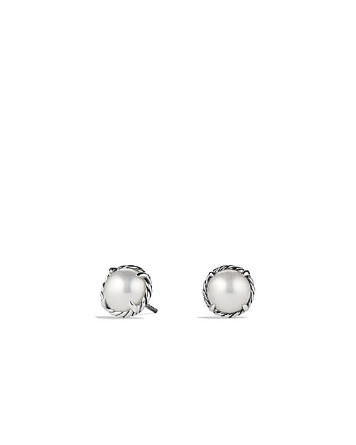 David Yurman Chatelaine Earrings with Pearls