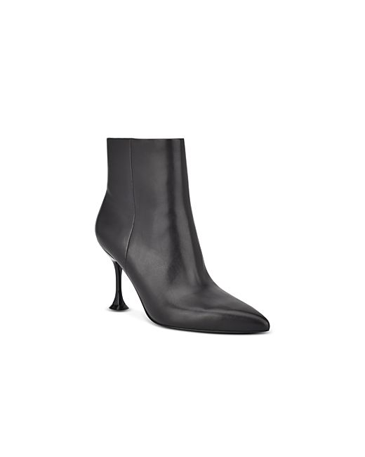 Sigerson Morrison Norman Pointed Toe High Heel Booties