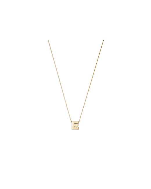 Bloomingdale's Initial E Pendant Necklace in 14K 16 100 Exclusive