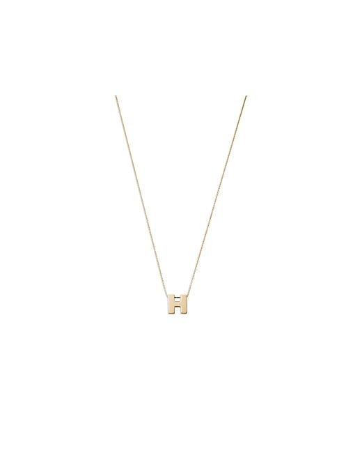 Bloomingdale's Initial H Pendant Necklace in 14K 16 100 Exclusive
