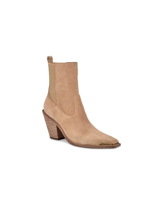 Sigerson Morrison Faith Pointed Toe High Heel Booties