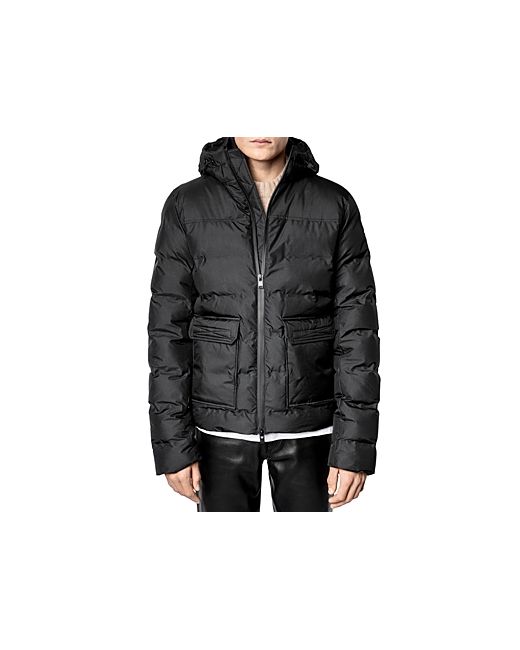 Zadig & Voltaire Seamless Quilted Hooded Puffer Parka