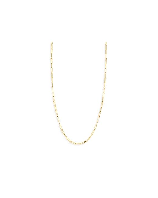 Roberto Coin 18K Yellow Chain Necklace 17