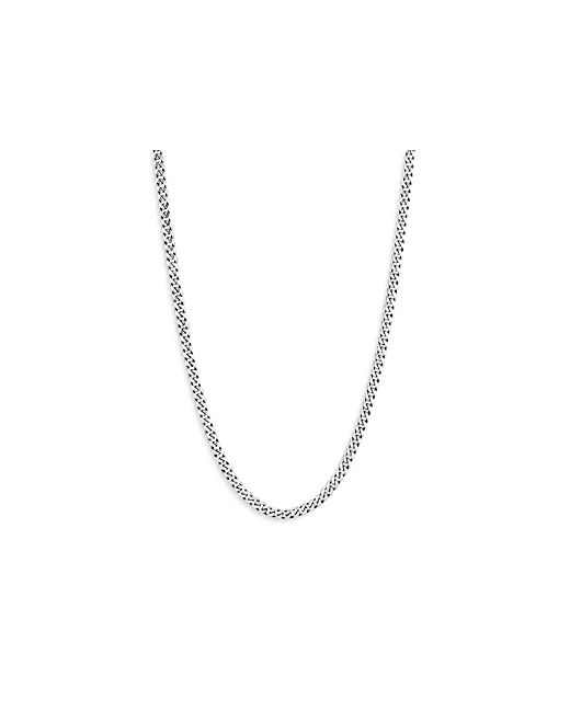 John Hardy Sterling Classic Curb Chain Necklace 24