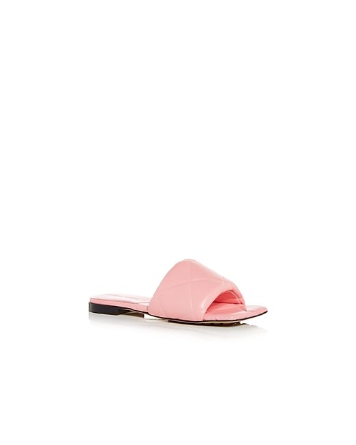 Bottega Veneta Quilted Slide Sandals