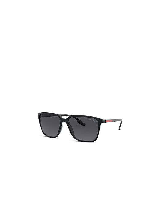 Prada Rectangle Polarized Sunglasses 58mm