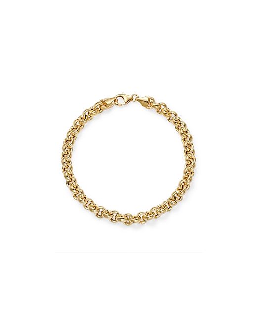 Bloomingdale's Small Multi Link Chain Bracelet in 14K Yellow 100 Exclusive