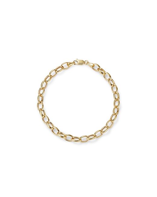 Bloomingdale's Medium Link Chain Bracelet in 14K Yellow 100 Exclusive