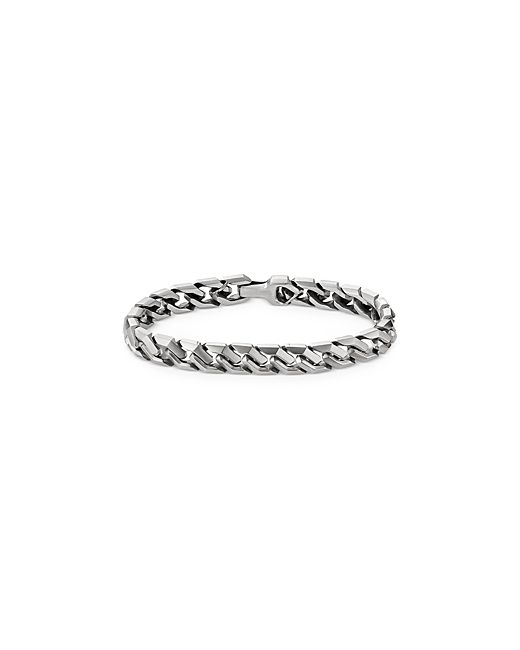 David Yurman Sterling Curb Chain Link Bracelet