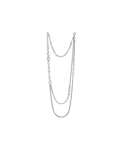 John Hardy Sterling Classic Chain Layered Necklace