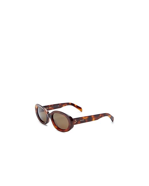 Celine Polarized Round Sunglasses 52mm
