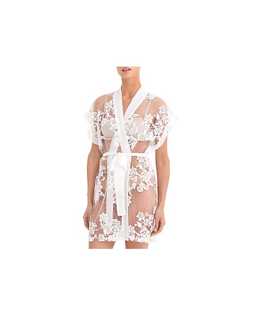 Rya Collection Charming Sequined Lace Cover Up Robe