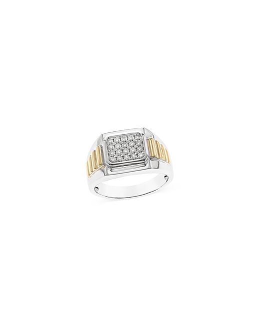 Bloomingdale's Pave Diamond Ring in 14K Yellow Gold 0.45 ct. t.w. 100 Exclusive