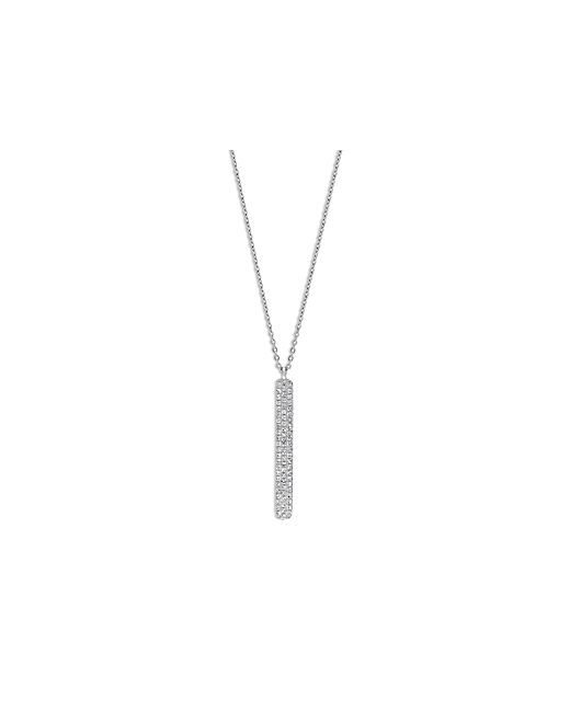 Bloomingdale's Diamond Pave Linear Bar Pendant Necklace in 14K Gold 0.30 ct. t.w. 100 Exclusive