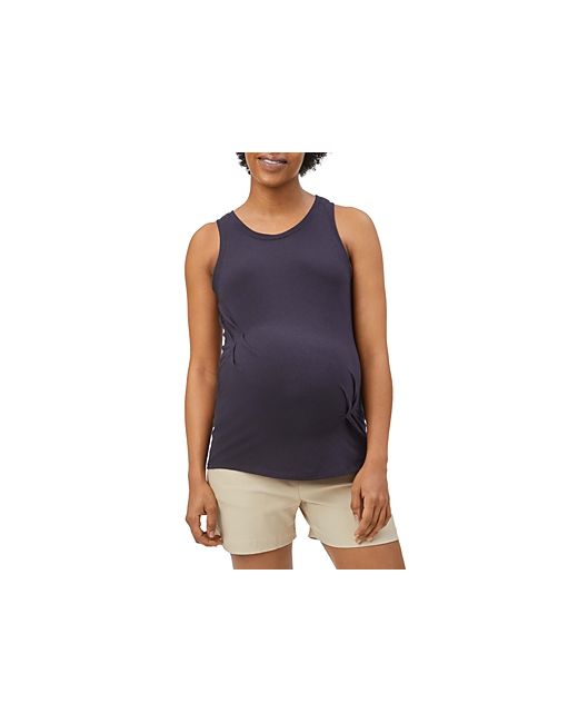 Stowaway Collection Maternity Pleated Tank